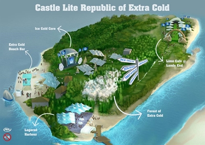 Chill at cool island this Summer